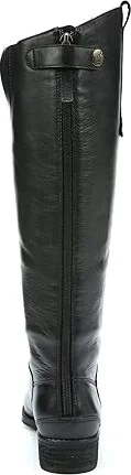 Sam Edelman Penny 2 Wide Calf Leather Riding Boot Women's Zip Boots Black : 7.5 M - Image 5