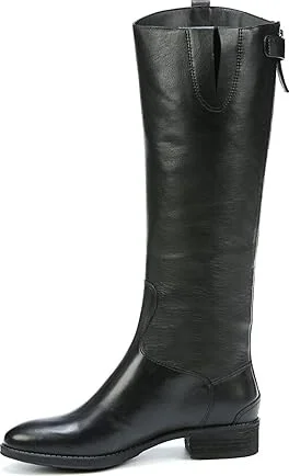Sam Edelman Penny 2 Wide Calf Leather Riding Boot Women's Zip Boots Black : 7.5 M - Image 7