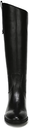 Sam Edelman Penny Leather Riding Boot Women's Zip Boots Black : 6.5 M - Image 6