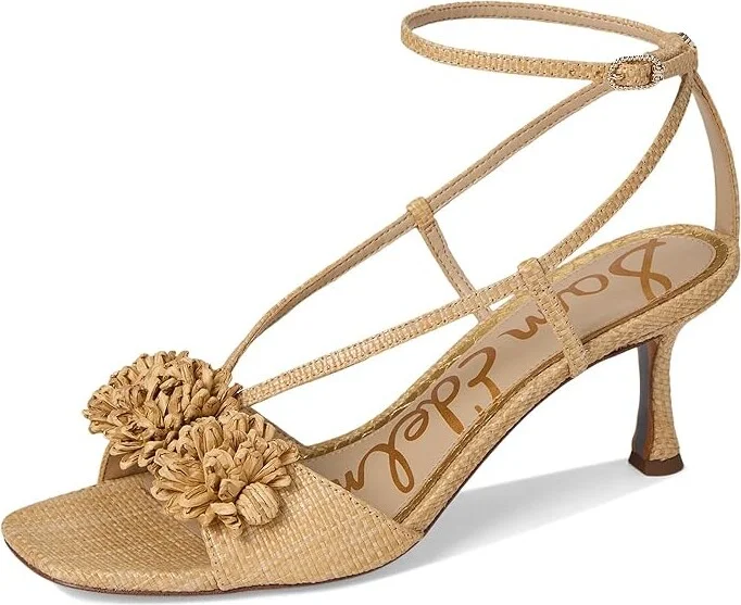 Sam Edelman Phoebe Women's Sandals Bleached Beechwood : 6 M, Rubber - Image 5