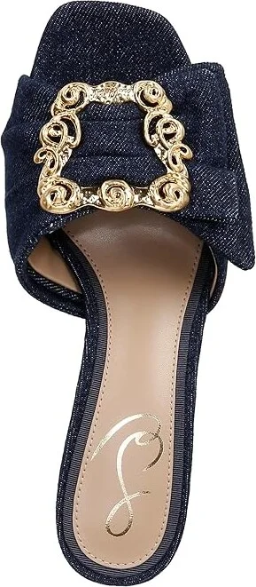 Sam Edelman Pietra Women's Shoes Hudson Navy : 6.5 M, Textile - Image 2