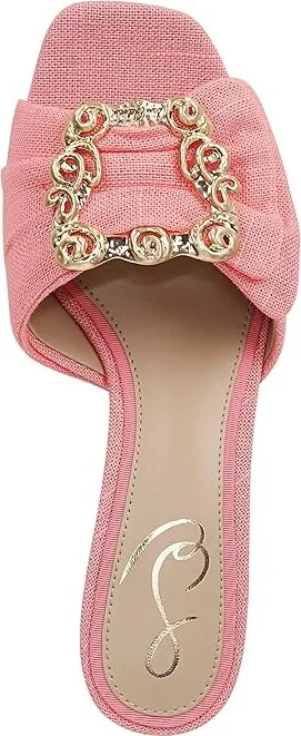 Sam Edelman Pietra Women's Shoes Pink Lotus : 6 M, Textile - Image 2
