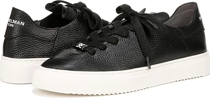 Sam Edelman Poppy Women's Shoes Black Sport Tumbled Leather : 10 M