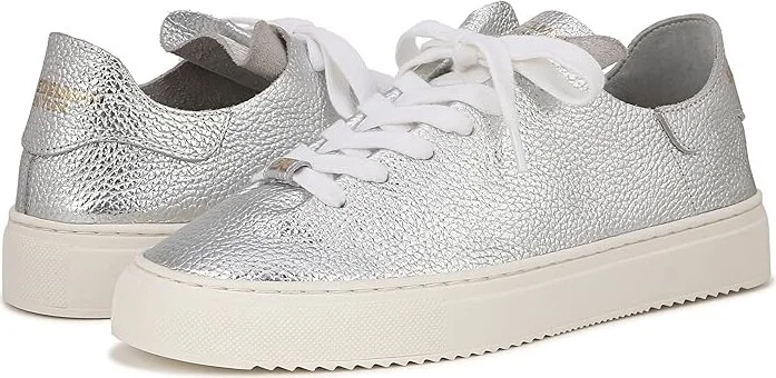 Sam Edelman Poppy Women's Shoes Silver : 10 M, Leather