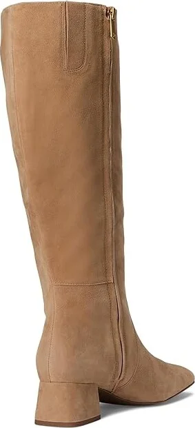 Sam Edelman Porter Women's Dress Boots Cyprus Tan Wide Calf : 6 M, Leather/Suede - Image 4