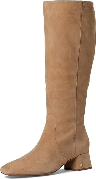 Sam Edelman Porter Women's Dress Boots Cyprus Tan Wide Calf : 6 M, Leather/Suede - Image 5