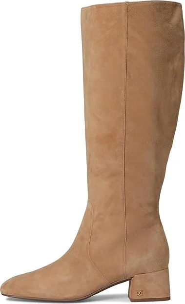 Sam Edelman Porter Women's Dress Boots Cyprus Tan Wide Calf : 6 M, Leather/Suede - Image 6