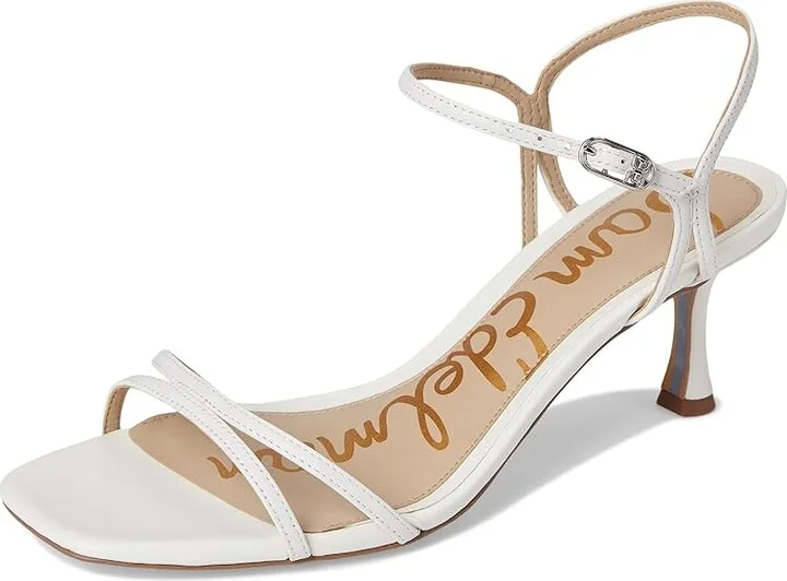 Sam Edelman Presley Women's Shoes Bright White : 9.5 M, Leather - Image 5