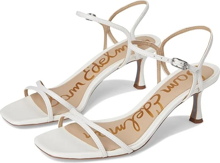 Sam Edelman Presley Women's Shoes Bright White : 9.5 M, Leather