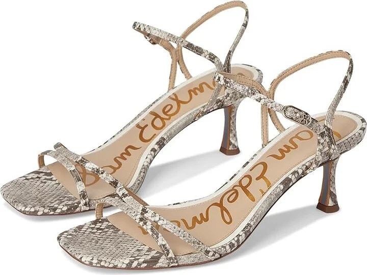 Sam Edelman Presley Women's Shoes Sandshell : 7.5 M, Leather
