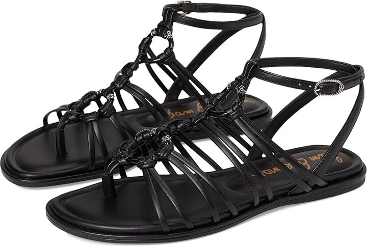 Sam Edelman Raye Women's Sandals Black : 7 M, Rubber