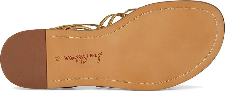 Sam Edelman Raye Women's Sandals Gold : 9 M, Rubber - Image 3