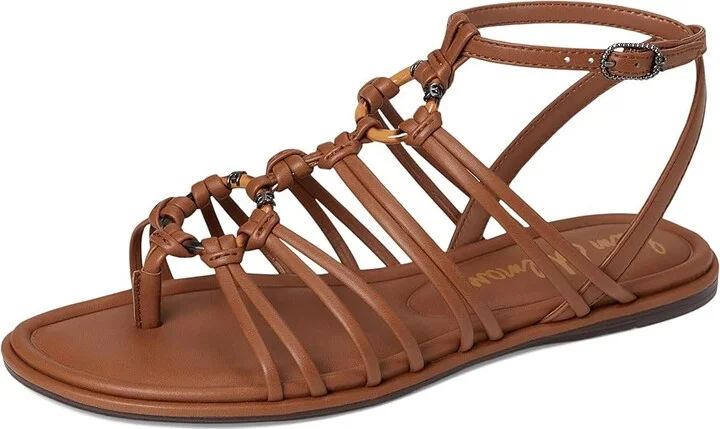 Sam Edelman Raye Women's Sandals Rich Cognac : 10.5 M, Rubber - Image 5