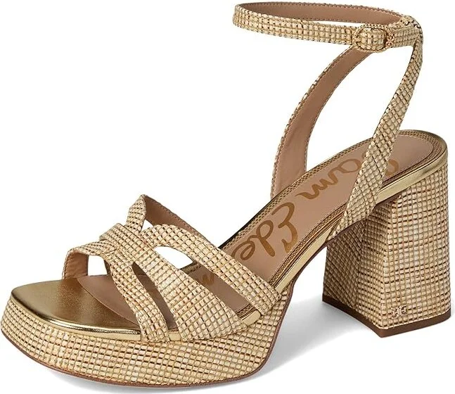 Sam Edelman Reese Women's Sandals Sand Dune : 8.5 M, Leather - Image 5