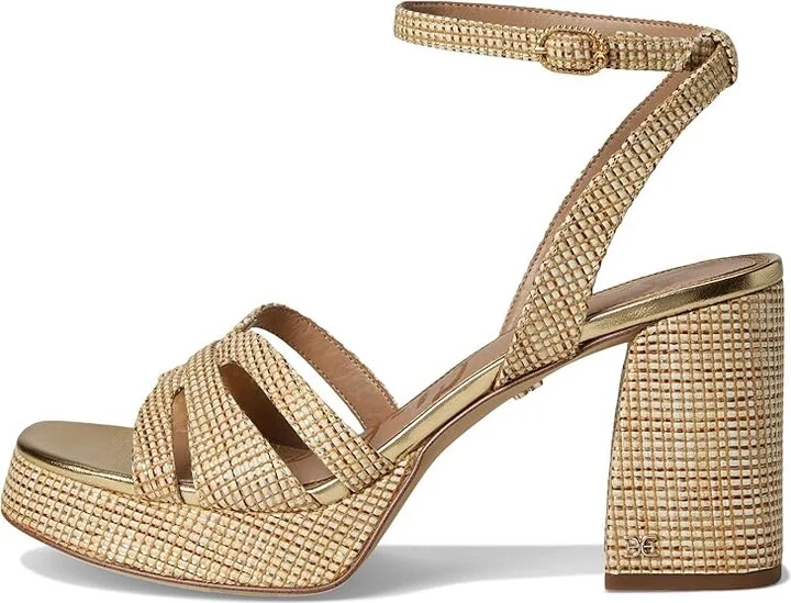Sam Edelman Reese Women's Sandals Sand Dune : 8.5 M, Leather - Image 6
