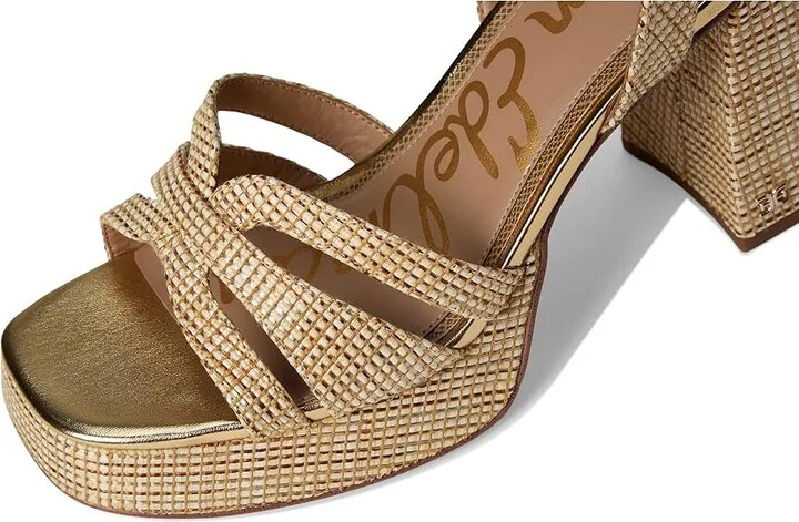 Sam Edelman Reese Women's Sandals Sand Dune : 8.5 M, Leather - Image 7