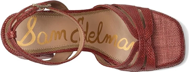 Sam Edelman Reese Women's Sandals Warm Sienna : 10 M, Leather - Image 2