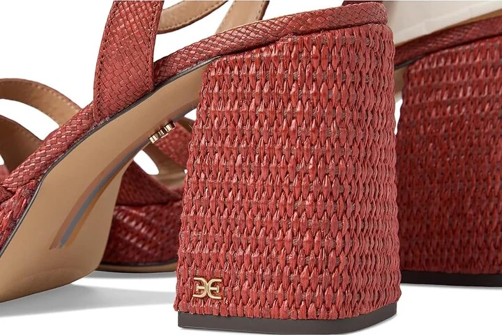 Sam Edelman Reese Women's Sandals Warm Sienna : 10 M, Leather - Image 7