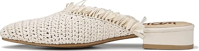 Sam Edelman Reeta Women's Shoes Off-White : 6 M, Textile - Image 5