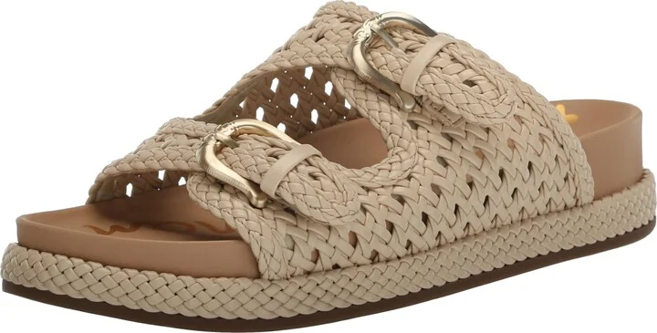 Sam Edelman Reid Slide Sandal Linen 6 Medium