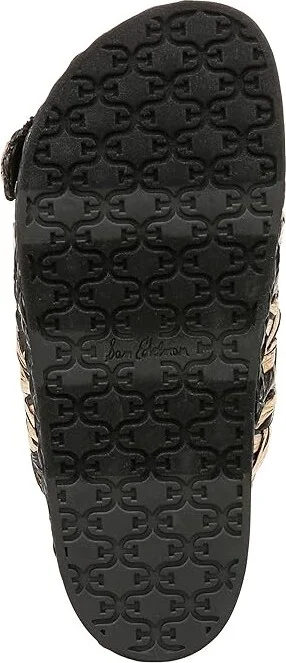 Sam Edelman Reina Women's Dress Flat Shoes Black/Natural : 5 M, Textile - Image 3