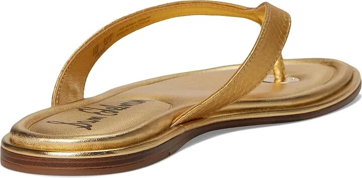 Sam Edelman Remi Women's Shoes Gold Boa : 6.5 M, Leather - Image 4