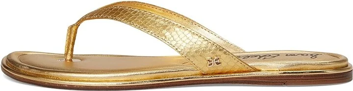 Sam Edelman Remi Women's Shoes Gold Boa : 6.5 M, Leather - Image 6