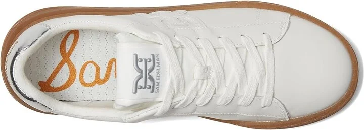 Sam Edelman Rhea Women's Shoes White/Silver : 9 M, Leather - Image 2