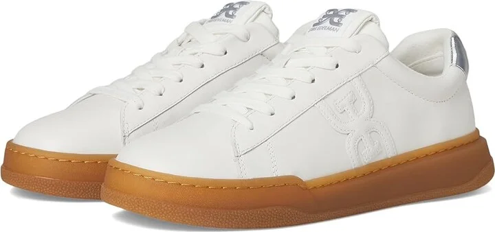 Sam Edelman Rhea Women's Shoes White/Silver : 9 M, Leather