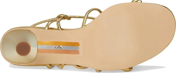 Sam Edelman Riana Women's Sandals Amber Gold : 9.5 M, Synthetic - Image 3
