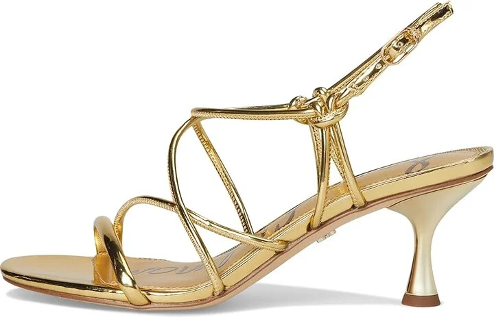 Sam Edelman Riana Women's Sandals Amber Gold : 9.5 M, Synthetic - Image 6