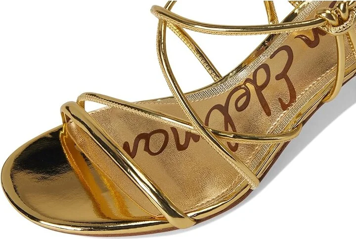 Sam Edelman Riana Women's Sandals Amber Gold : 9.5 M, Synthetic - Image 7