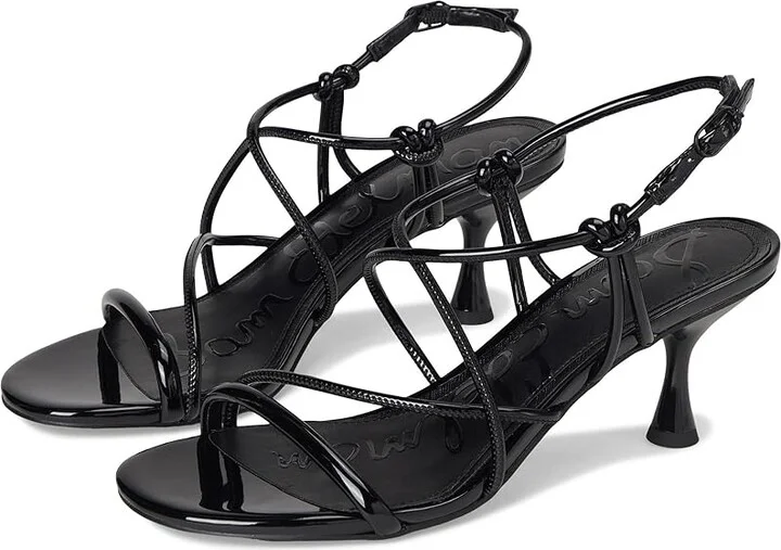 Sam Edelman Riana Women's Sandals Black Patent : 9 M, Synthetic