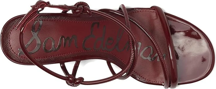 Sam Edelman Riana Women's Sandals French Merlot : 6 M, Synthetic - Image 2