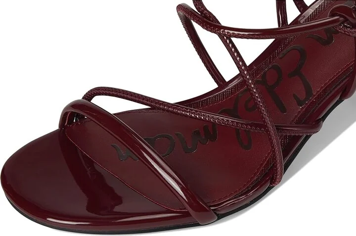 Sam Edelman Riana Women's Sandals French Merlot : 6 M, Synthetic - Image 7