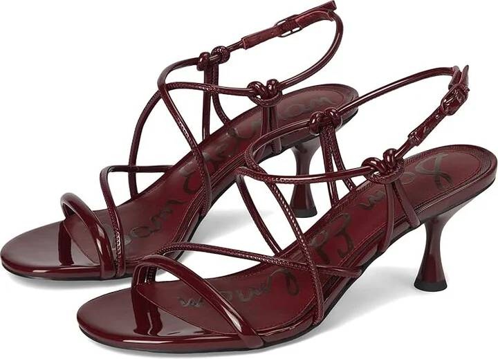 Sam Edelman Riana Women's Sandals French Merlot : 6 M, Synthetic