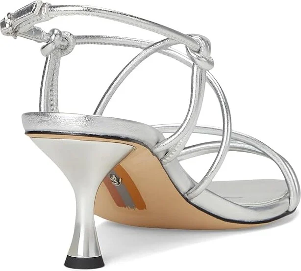 Sam Edelman Riana Women's Sandals Soft Silver : 9.5 M, Synthetic - Image 4