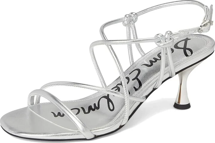 Sam Edelman Riana Women's Sandals Soft Silver : 9.5 M, Synthetic - Image 5