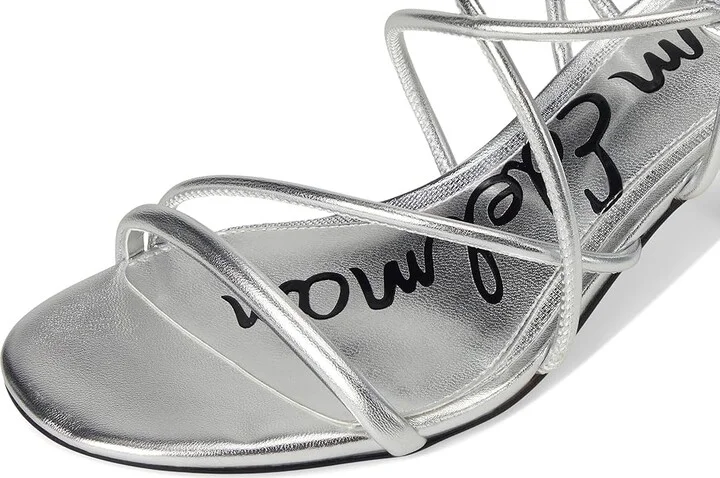 Sam Edelman Riana Women's Sandals Soft Silver : 9.5 M, Synthetic - Image 7