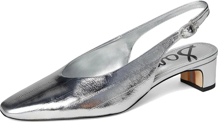 Sam Edelman Ronnie Women's Shoes Silver : 7 M, Leather - Image 5