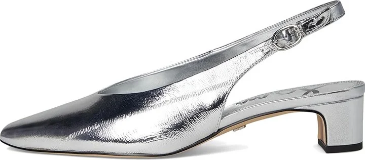Sam Edelman Ronnie Women's Shoes Silver : 7 M, Leather - Image 6