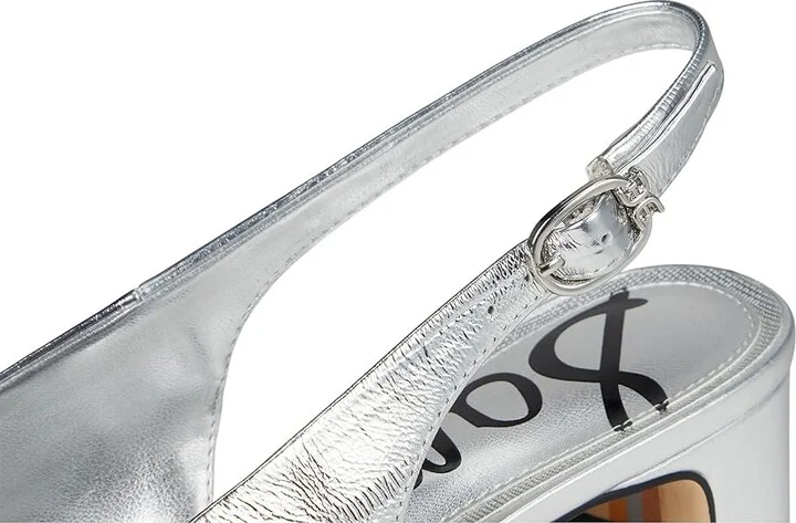 Sam Edelman Ronnie Women's Shoes Silver : 7 M, Leather - Image 7