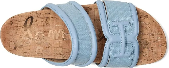 Sam Edelman Rowan Women's 1-2 inch heel Shoes Blue Breeze : 8 M, Leather - Image 2