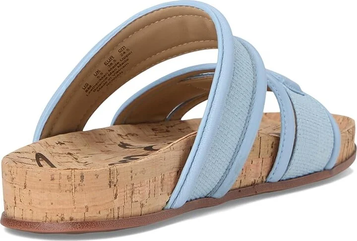 Sam Edelman Rowan Women's 1-2 inch heel Shoes Blue Breeze : 8 M, Leather - Image 4