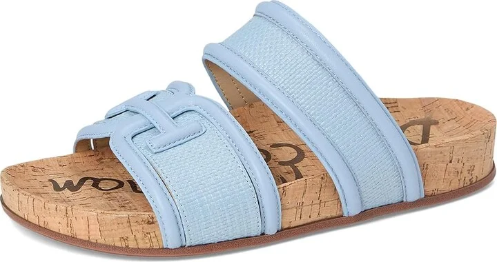 Sam Edelman Rowan Women's 1-2 inch heel Shoes Blue Breeze : 8 M, Leather - Image 5