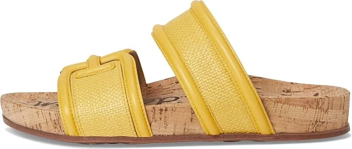 Sam Edelman Rowan Women's 1-2 inch heel Shoes Sunflower : 8 M, Leather - Image 6