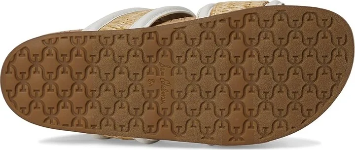 Sam Edelman Rowan Women's Shoes Dark Natural/Bright White : 9.5 M, Leather - Image 3