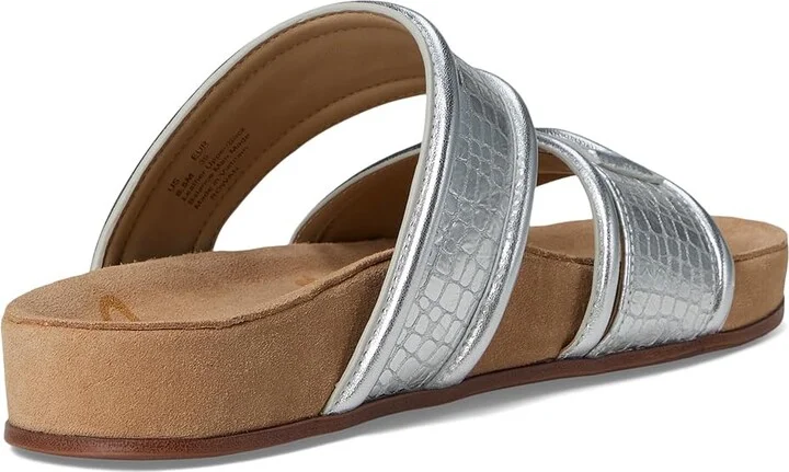 Sam Edelman Rowan Women's Shoes Soft Silver : 6 M, Leather - Image 4