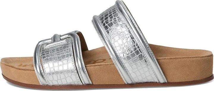 Sam Edelman Rowan Women's Shoes Soft Silver : 6 M, Leather - Image 6