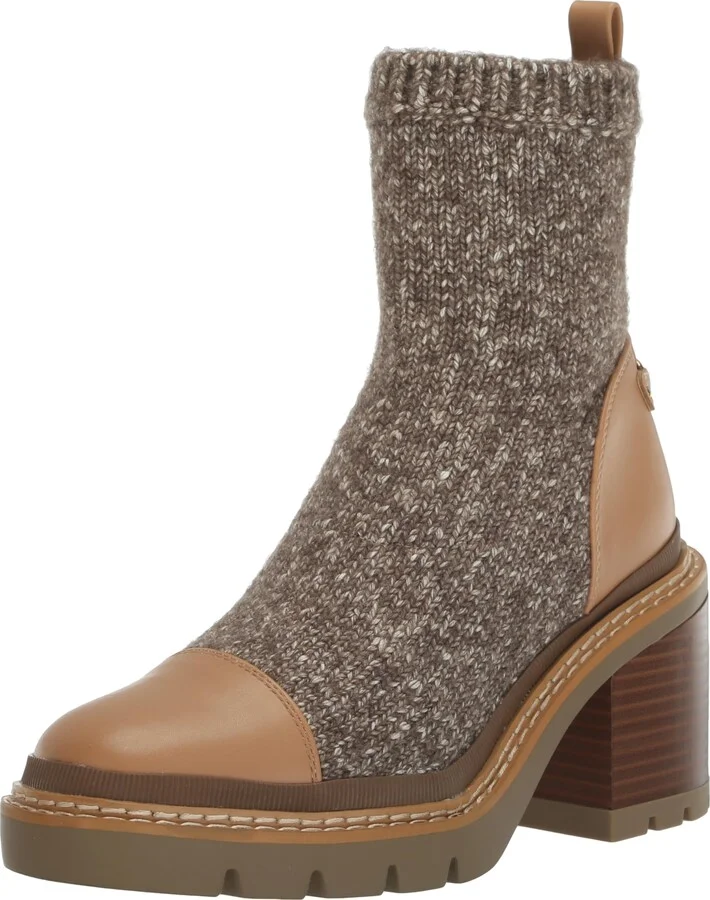 Sam Edelman Rozanna Ankle Boot Cloud Multi/Dark Cashew 6.5 Medium